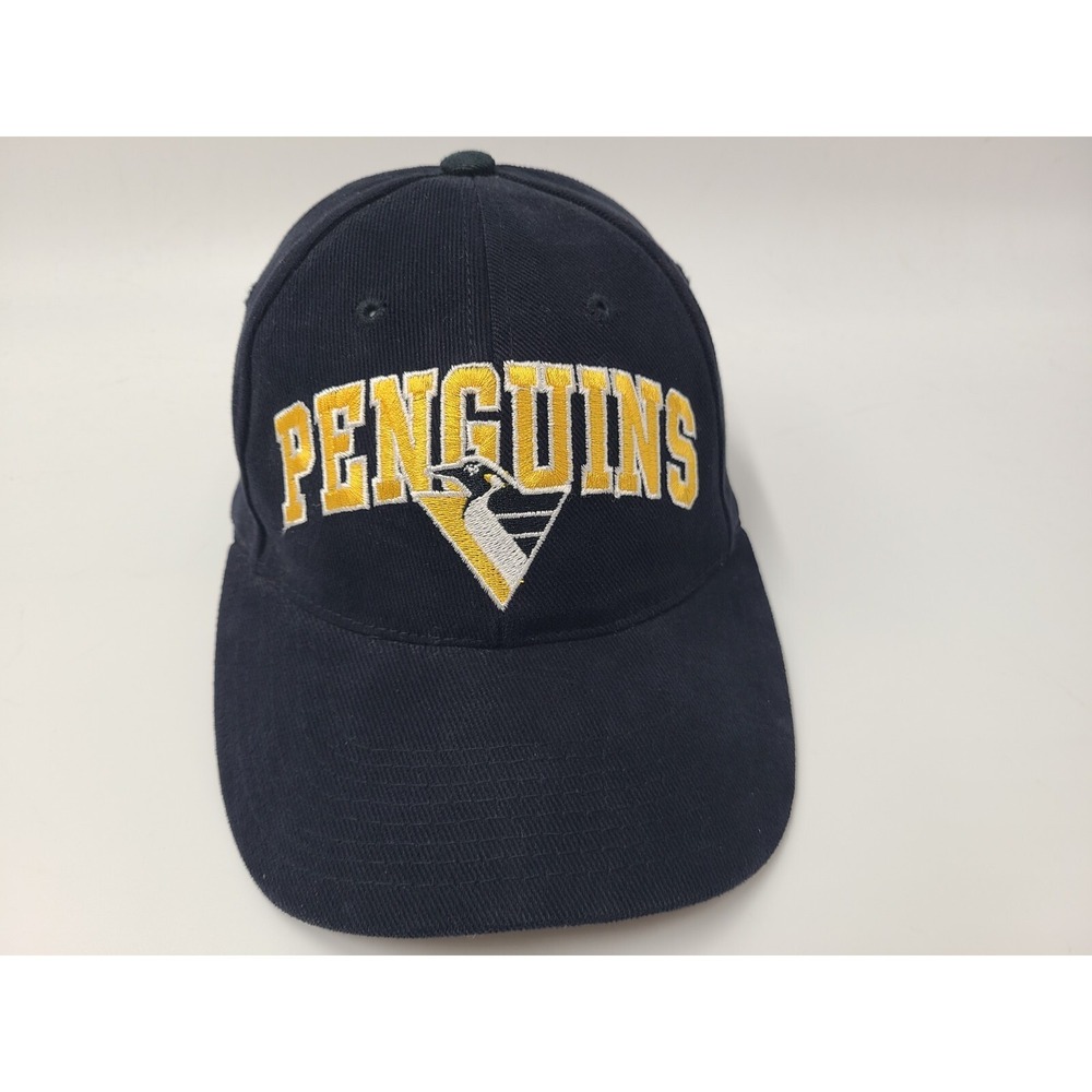 Vintage Pittsburgh Penguins American Needle Strapback (Fits Small) Hat Cap *READ